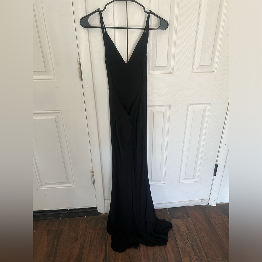 CLUB L London backless gown